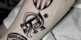 Cuellar tem o CRF tatuado no braço