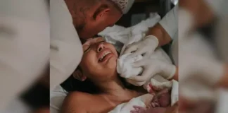 Nascimento de Alice, filha do lateral direito Wesley