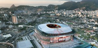 Projeto do novo estádio do Flamengo