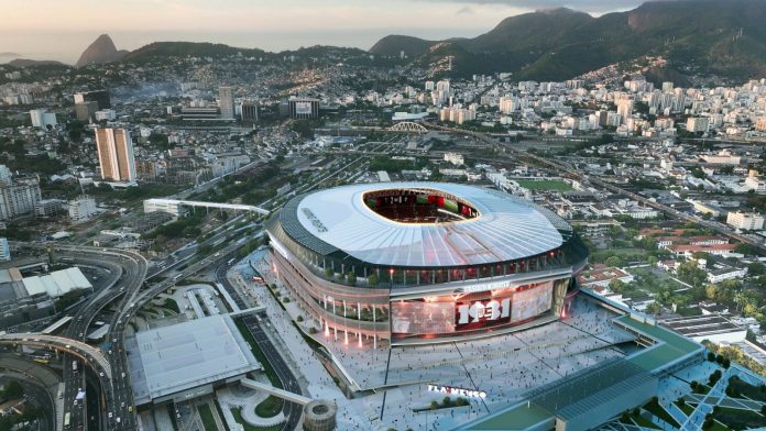 Projeto do novo estádio do Flamengo