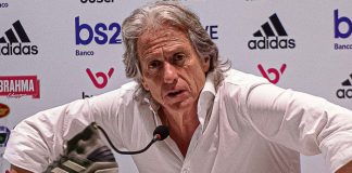 Jorge Jesus no Flamengo em 2019
