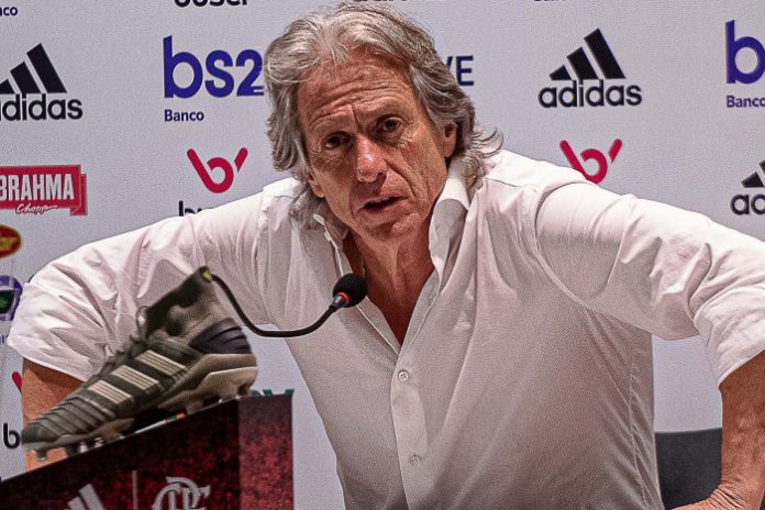 Jorge Jesus no Flamengo em 2019