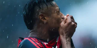Bruno Henrique comemora gol do Flamengo na Final da Supercopa do Brasil 2025