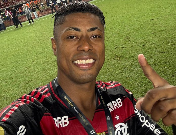 Bruno Henrique com o Flamengo Tricampeão da Supercopa do Brasil 2025