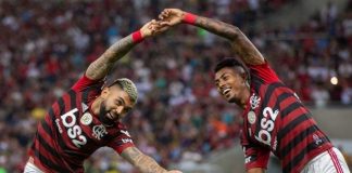 Bruno Henrique e Gabigol no Flamengo