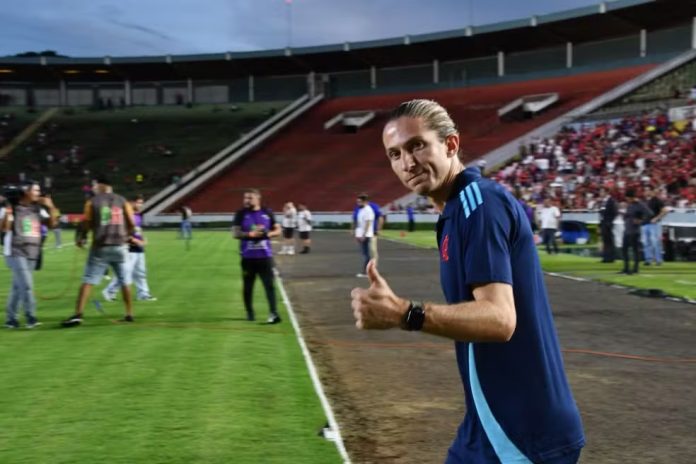 Filipe Luís depois da goleada do Flamengo sobre a Portuguesa