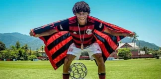 Gusttavo sub-20 do Flamengo