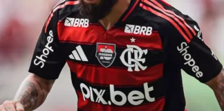Camisa do Flamengo com homenagem aos Garotos do Ninho