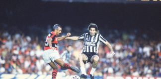 Maestro Júnior humilha Renato Gaúcho na final do Campeonato Brasileiro entre Flamengo x Botafogo em 1992