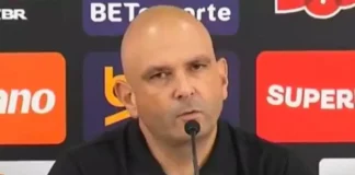 Carlos Leiria, técnico interino do Botafogo