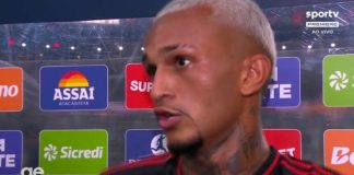 Wesley concede entrevista após vitória do Flamengo sobre o Vasco 2025