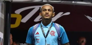 Wesley no Flamengo em 2025