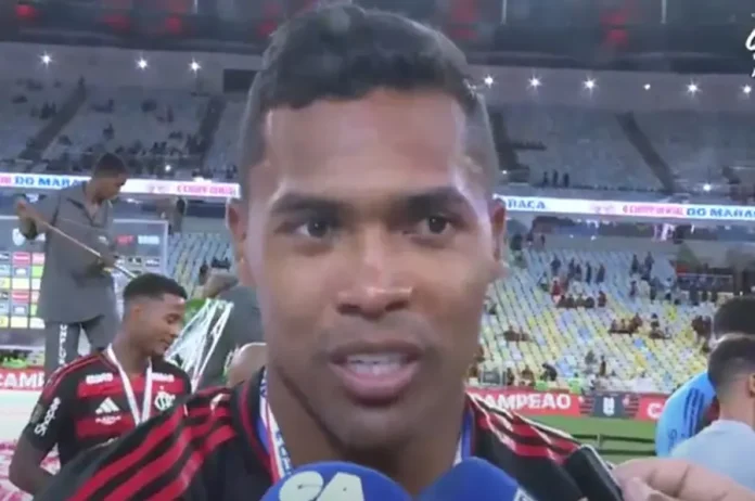 Alex Sandro em entrevista após a conquista do Flamengo Campeão Carioca 2025