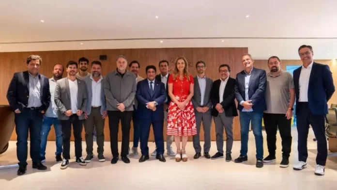 BAP e presidentes de clubes na CBF