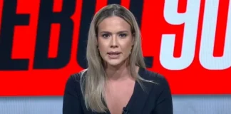 Dani Boaventura no Futebol 90 da ESPN