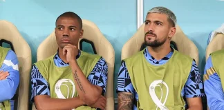 De la Cruz e Arrascaeta na Seleção Uruguaia