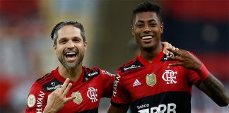 Diego Ribas e Bruno Henrique