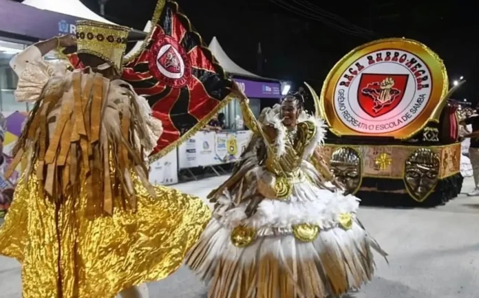 Desfile da Raça Rubro-Negra no Carnaval 2025