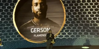 Gerson eleito o melhor jogador do Campeonato Carioca