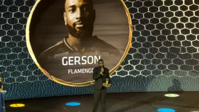 Gerson eleito o melhor jogador do Campeonato Carioca