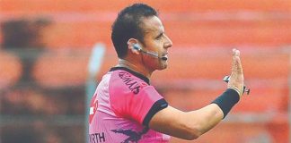 Gery Vargas árbitro boliviano