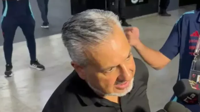José Boto em entrevista após vitória do Flamengo sobre o Vasco