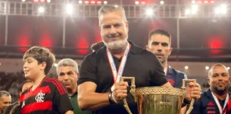 José Boto com o Flamengo Campeão Carioca 2025