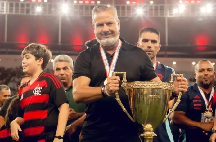 José Boto com o Flamengo Campeão Carioca 2025