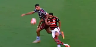 Juninho não faz nada e VAR anula gol legal do Flamengo