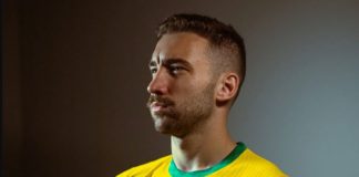O zagueiro Léo Ortiz na Seleção Brasileira
