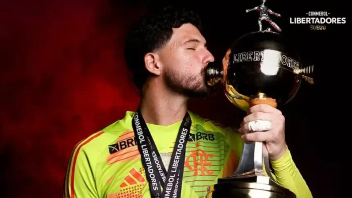 Lucas Furtado goleiro do Flamengo sub-20