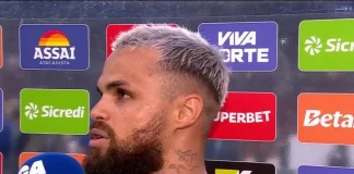Michael em entrevista após o título carioca conquistado pelo Flamengo