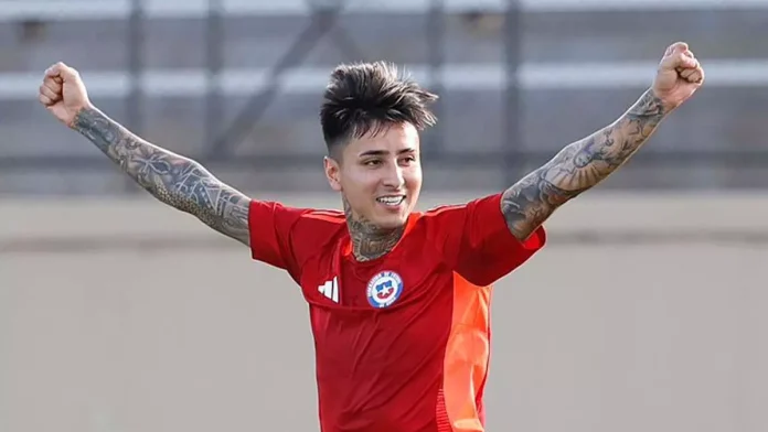 Pulgar em campo pela seleção chilena