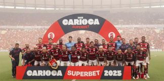 Time do Flamengo Bicampeão Carioca 2025