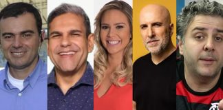 Tino Marcos, João Guilherme, Daniela Boaventura, Antônio Tabet e Reikraus