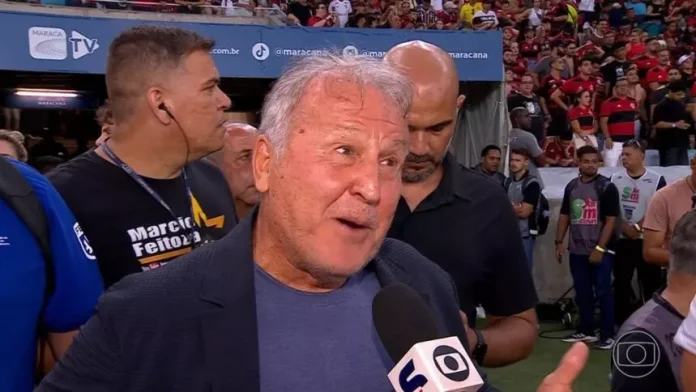 Zico em entrevista após a conquista do Flamengo Campeão Carioca 2025