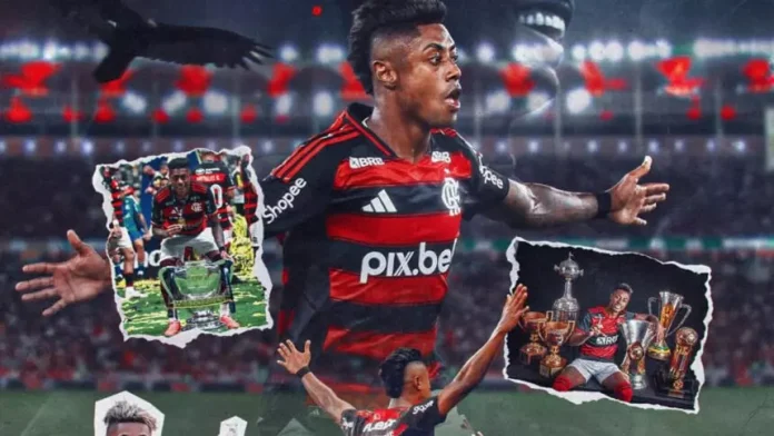 O ídolo Bruno Henrique completou 300 jogos com a camisa do Flamengo