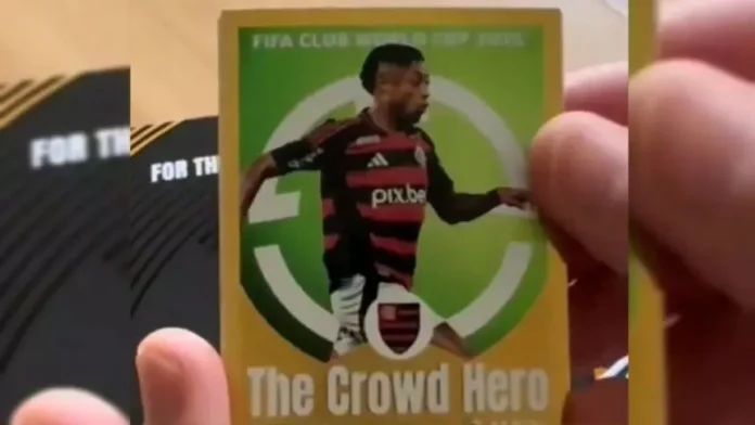 Figurinha lendária do Bruno Henrique no álbum do Mundial de Clubes 2025