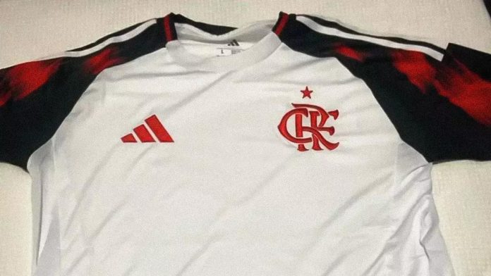 Camisa branca do Flamengo de 2025