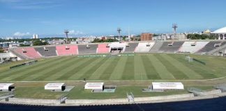 Estádio Almeidão, na Paraíba