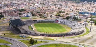 Estádio Almeidão, na Paraíba