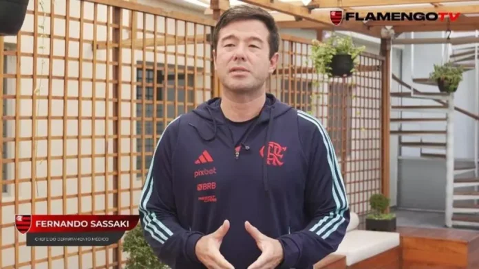 Fernando Sassaki médico do Flamengo