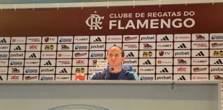 Filipe Luís em entrevista após jogo entre Flamengo x Vasco