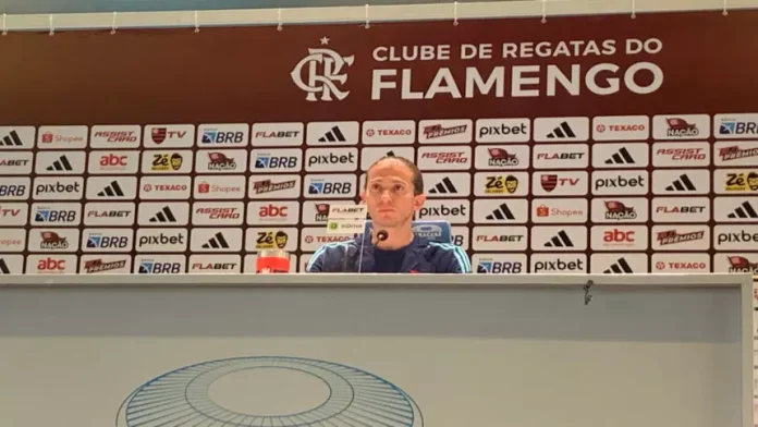 Filipe Luís em entrevista após jogo entre Flamengo x Vasco