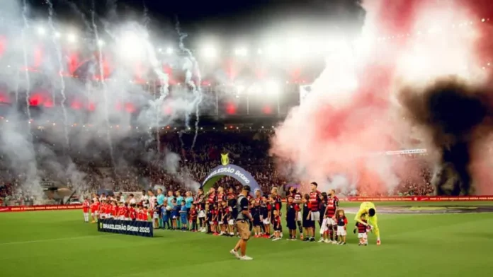 Flamengo e Internacional no Maracanã