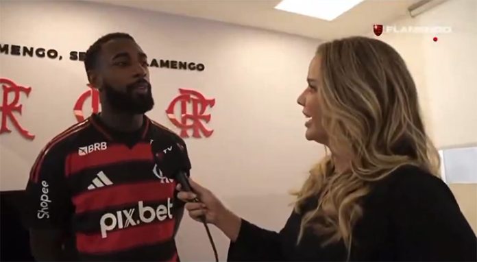 Gerson-Dani-Boaventura-Entrevista-Flamengo-TV-080425 Gerson em entrevista para Dani Boaventura da Flamengo TV