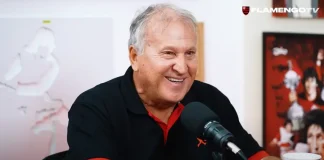 Zico presente no Mengocast da Flamengo TV