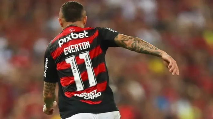 Everton-Cebolinha-180525 Everton Cebolinha em campo pelo Flamengo
