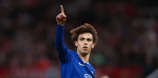 João Félix em campo pelo Chelsea