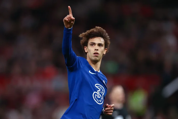 João Félix em campo pelo Chelsea